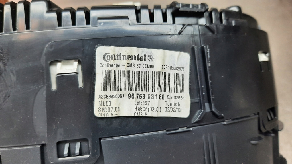 фото №7, Счетчик citroen c4 ii 1.6hdi 12r hb 9676963180