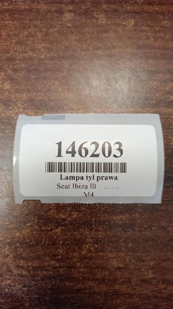 Seat ibiza 3 фара правый  задний w крышке  6l6945094f Оригинал