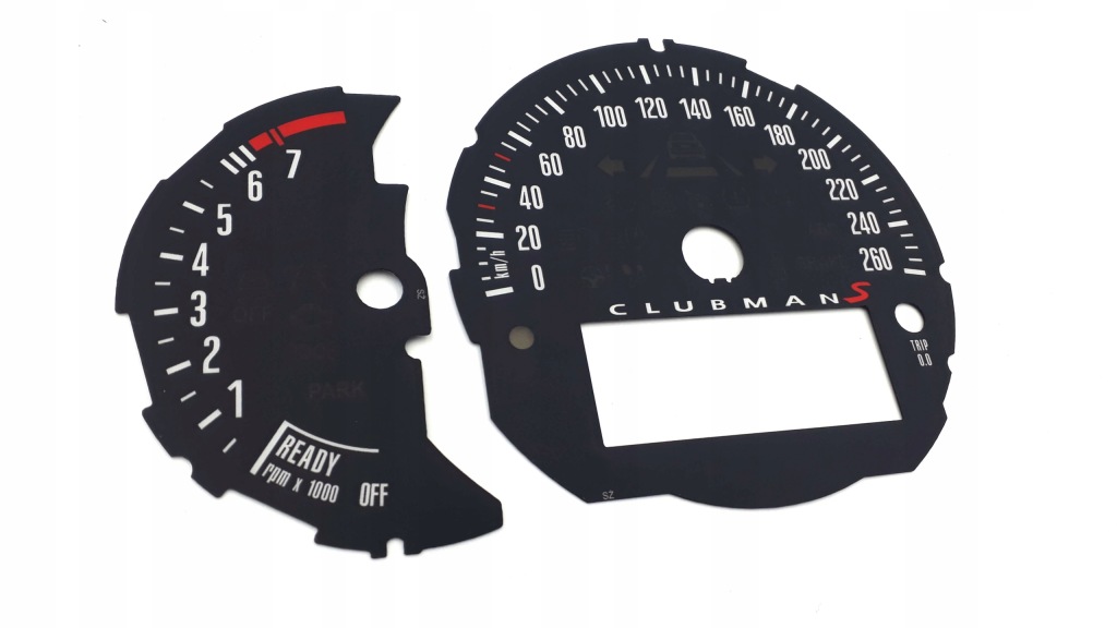 фото №1, Mini clubman замінник диск спідометра mph km moman