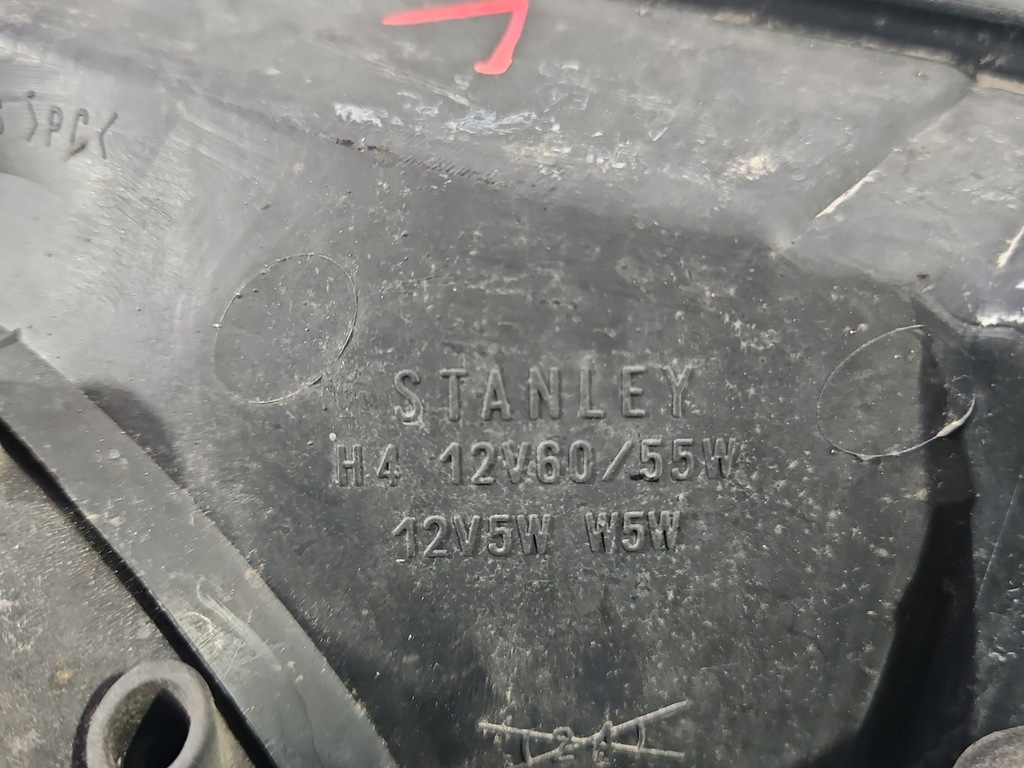 фото №6, Фара лівий лампа перед mazda demio lift 99-02 europa