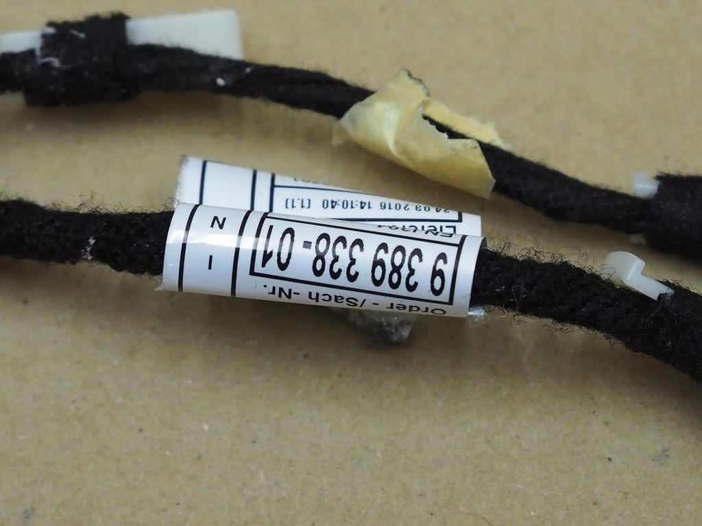 фото №11, Електропроводка джгут двері правий задня bmw f46 9389338