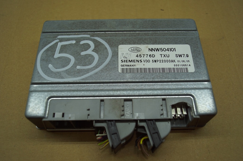 фото №1, Модуль блок управления коробки редуктор range rover l322