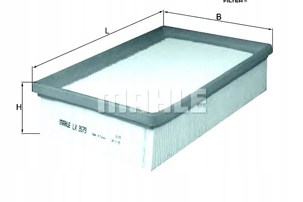 фото №1, Knecht фільтр повітря chevrolet trax opel mokka /