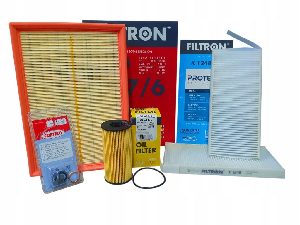 фото №1, Набор фильтров масло i крышка do opel movano b