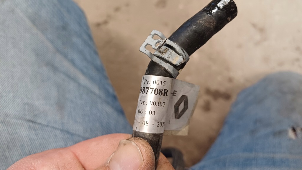 фото №5, Renault clio v 19- 1.0 tce шланг wody 144987708r