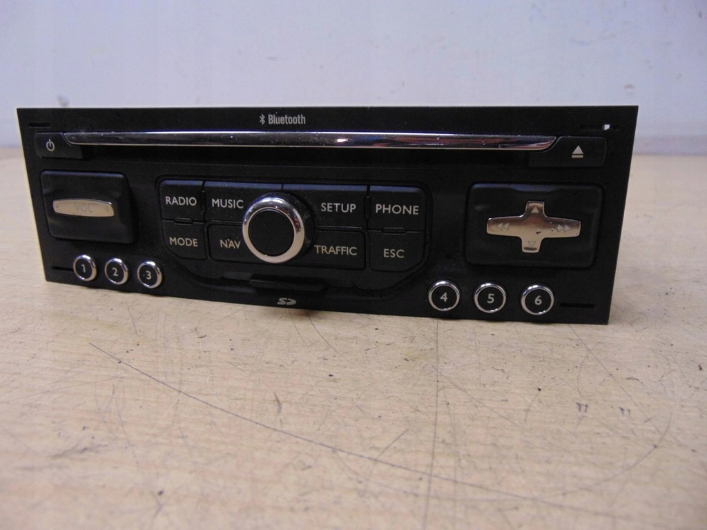 фото №5, Радіо заводський navi peugeot 3008 96751717xt карта