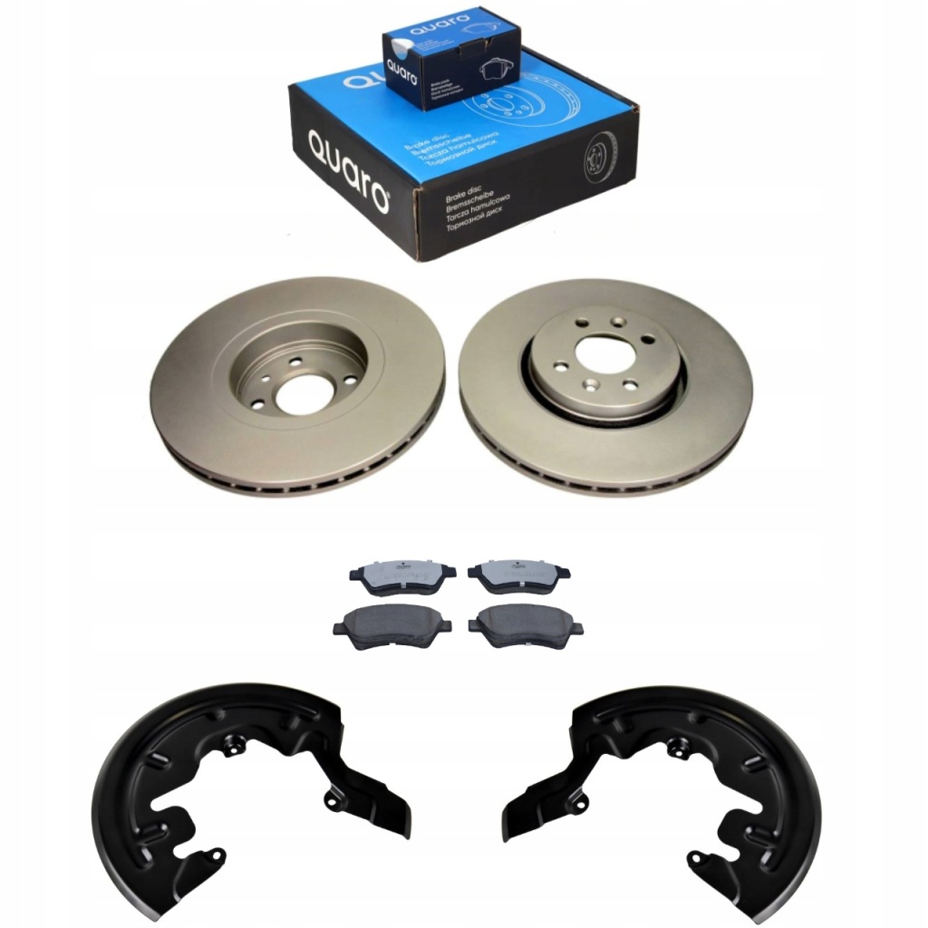 фото №1, Гальмівні диски + гальмівні колодки керамічні перед +захист renault scenic ii grand scenic ii