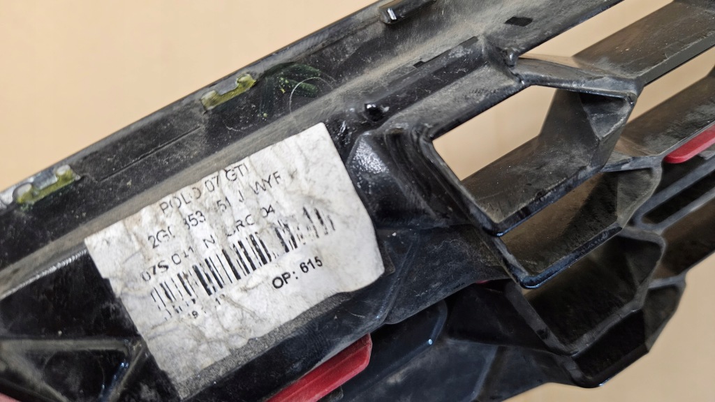 фото №8, Решётка радиатора решётка радиатора радиатора vw polo vi gti 2g 2g0