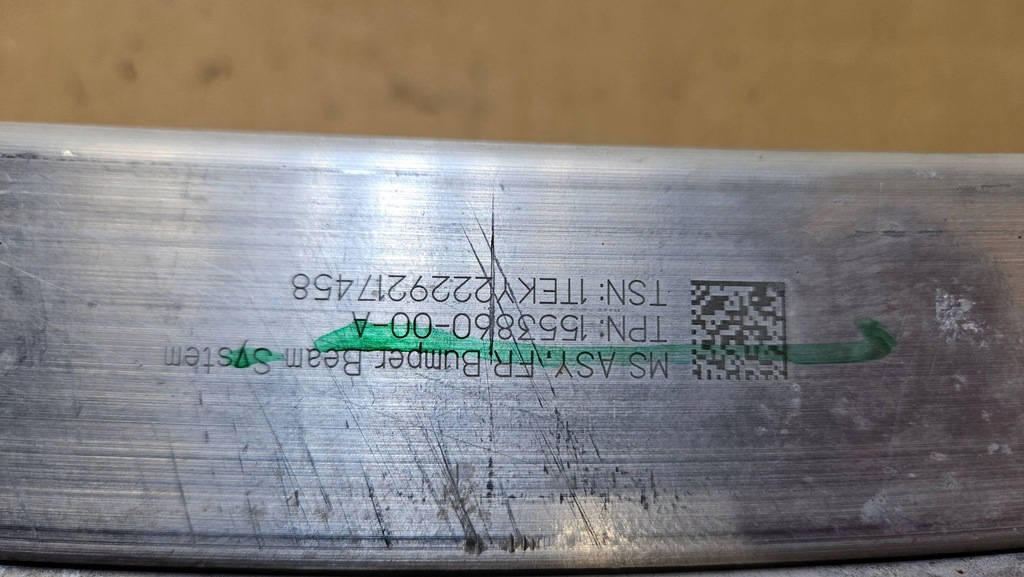 фото №13, Балка усилитель перед tesla s plaid 1553860-00-a