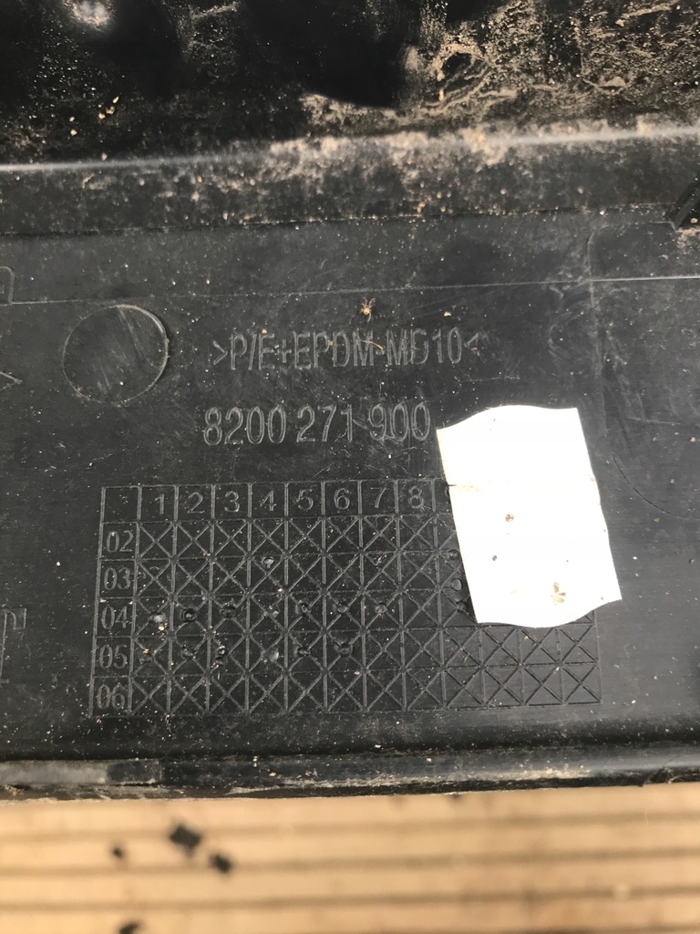 фото №6, Молдинг бампера перед clio ii 8200271900