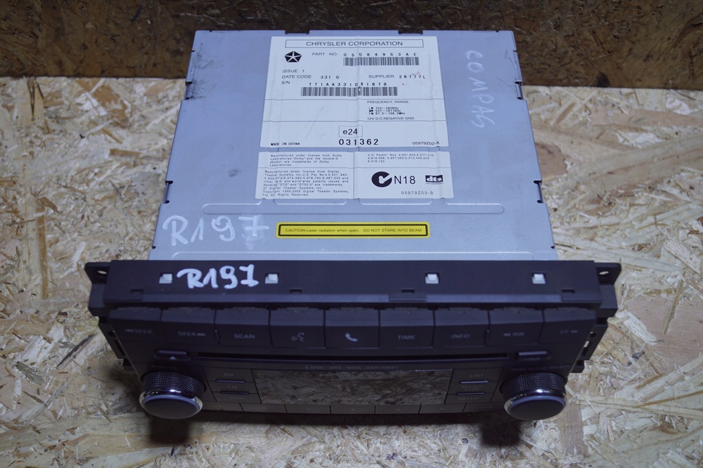 фото №5, Радио cd jeep compass i lift 05064953ae