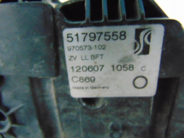 фото №3, Fiat punto замок перед правый