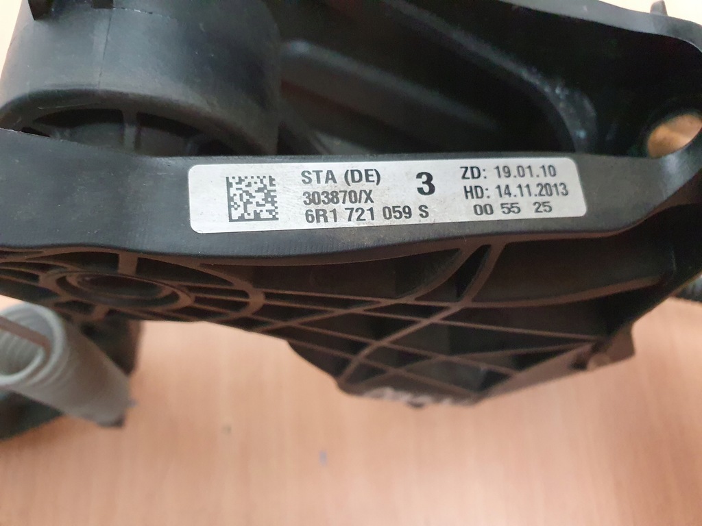 фото №6, Педаль гальма зчеплення газу vw polo v 6r0 14r