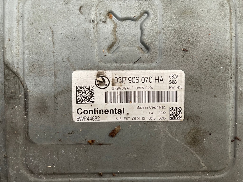 фото №3, Skoda rapid tsi бортовий комп'ютер 03f906070ha 03f907309ak