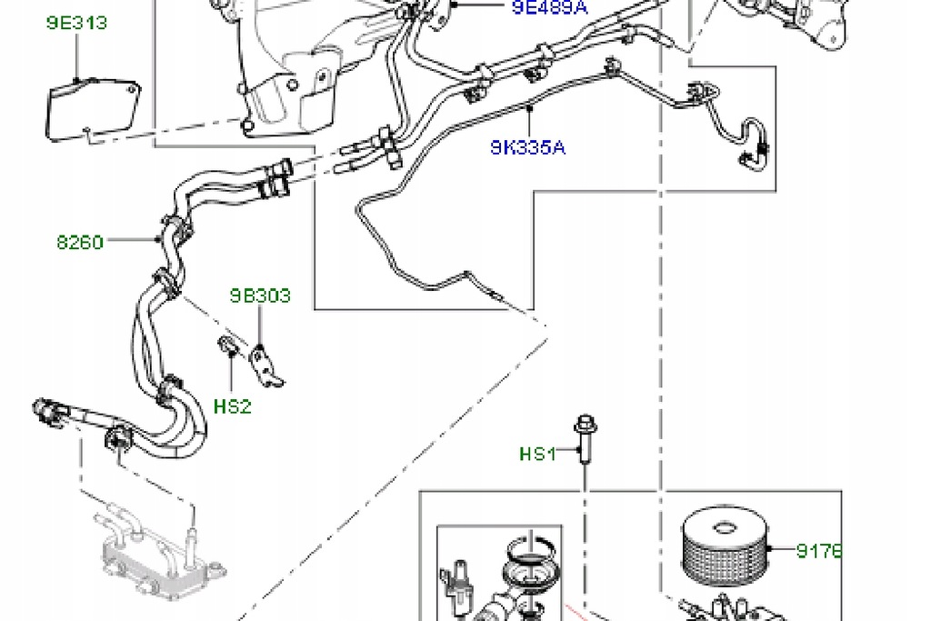 фото №10, Фільтр пального land rover range rover sport l320 lr045519 новий оригінальний