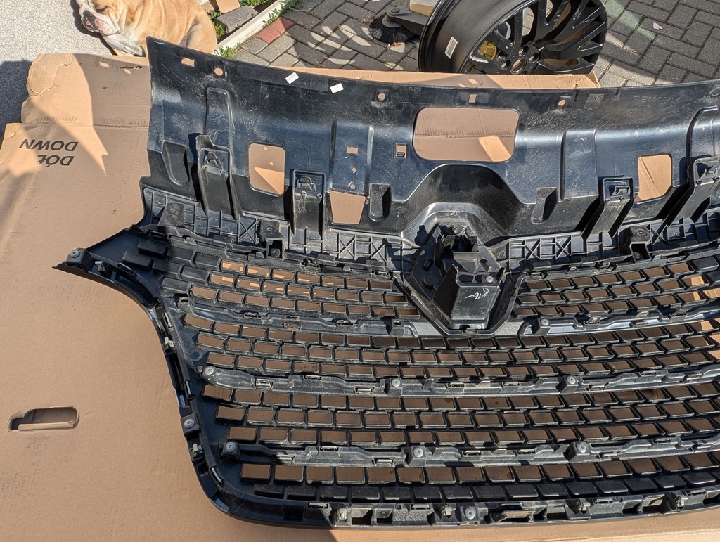 фото №10, Решётка радиатора решётка радиатора renault master iii lift 2019-