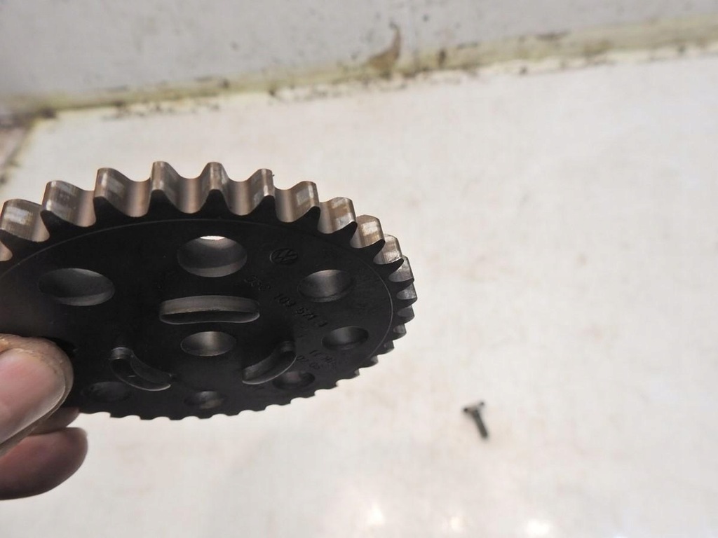 фото №6, Колесо зубчасте вала розподільного валу випускний vw golf v plus 1.6 fsi 03c109571b