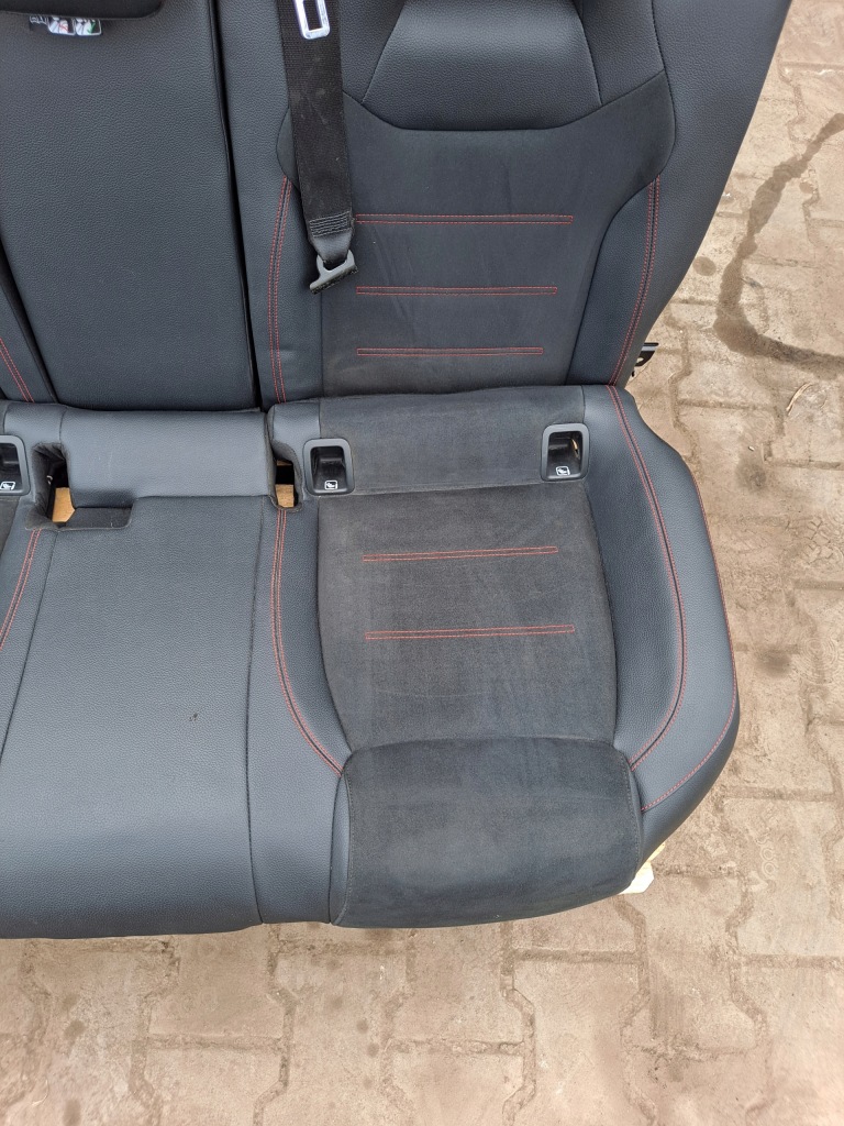 фото №10, Сиденья заднее сиденье amg czerwona nić mercedes a klasa w177