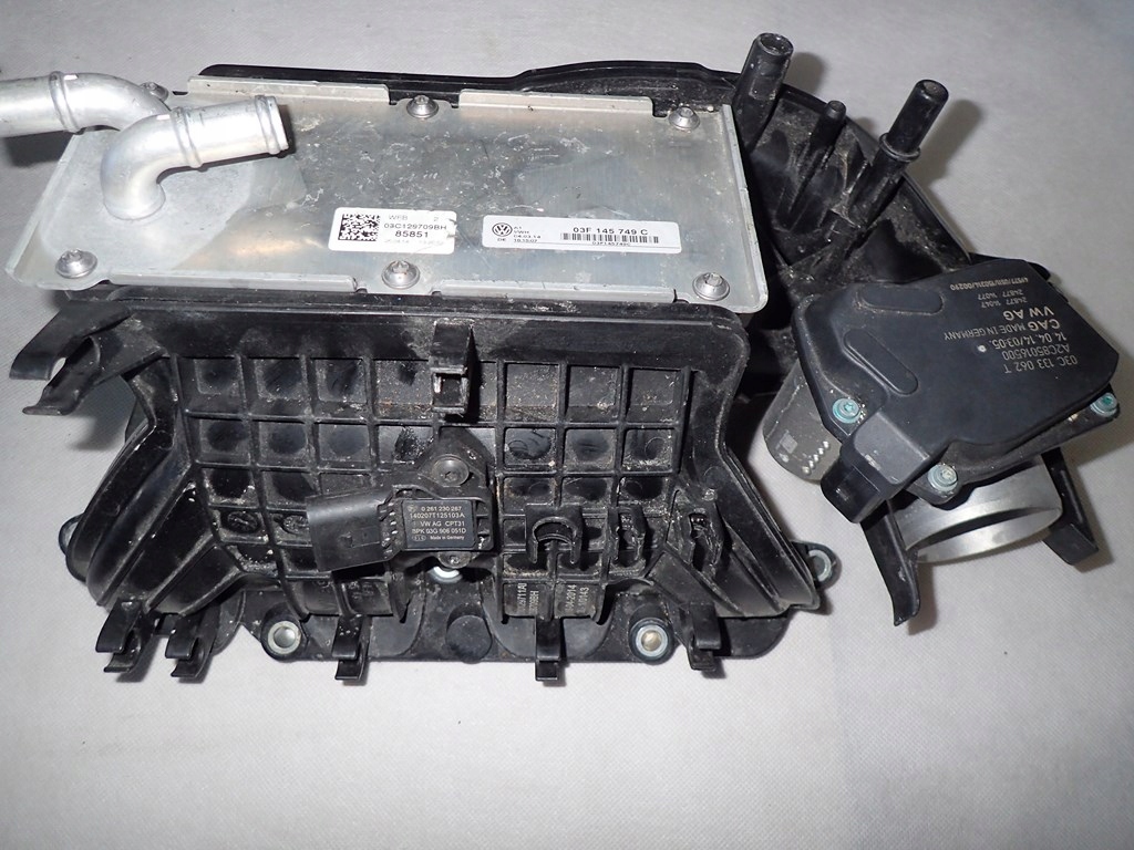 фото №1, Dw scirocco коллектор всасывающий 03c129711am 03c133062t