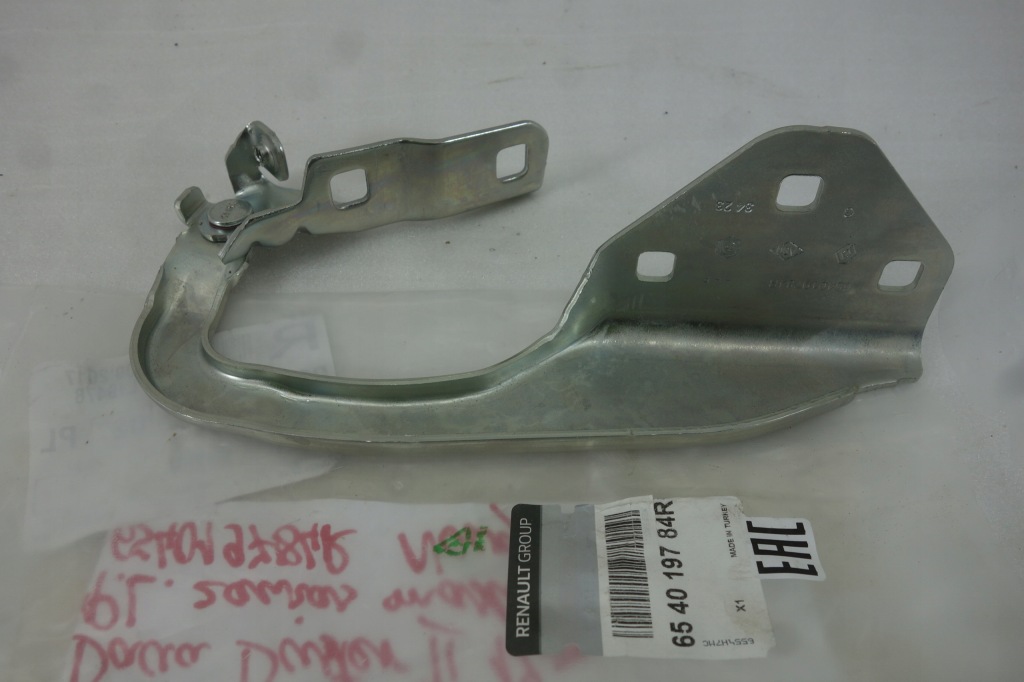 фото №1, Петля капот левый dacia duster ii 2017- 654019784r