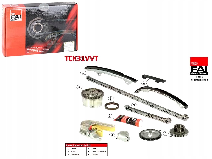 фото №1, Набір ланцюга розподільного валу nissan primera 02- , x-