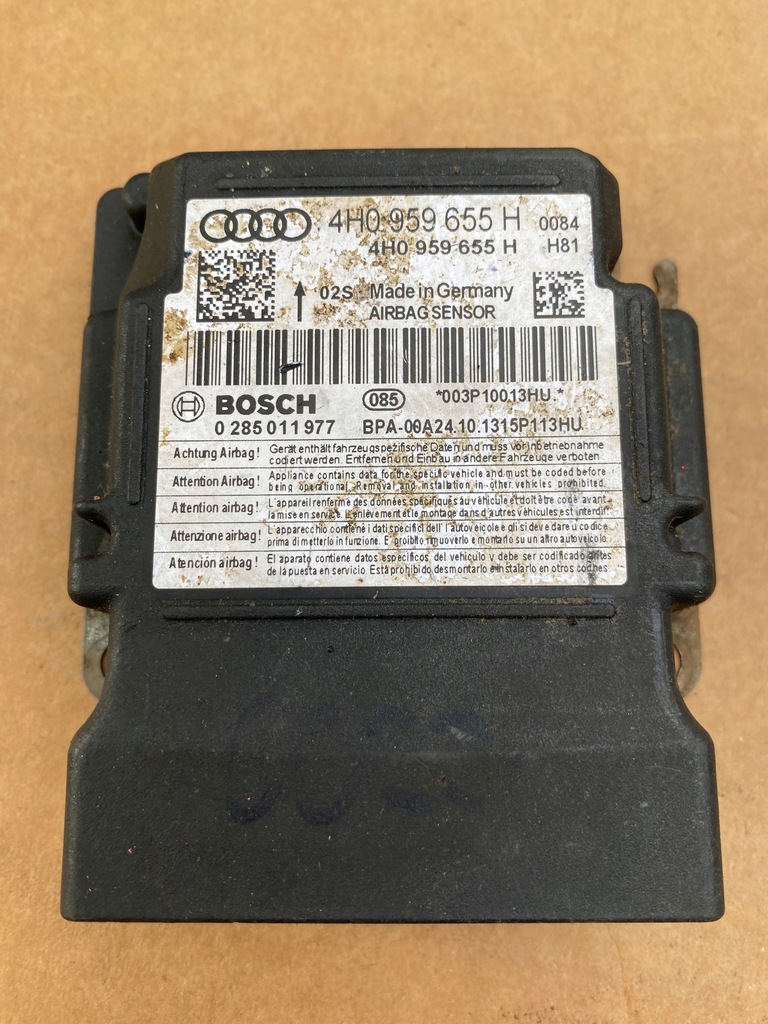 фото №1, Датчик подушка безопасности audi a8 4h0959655h