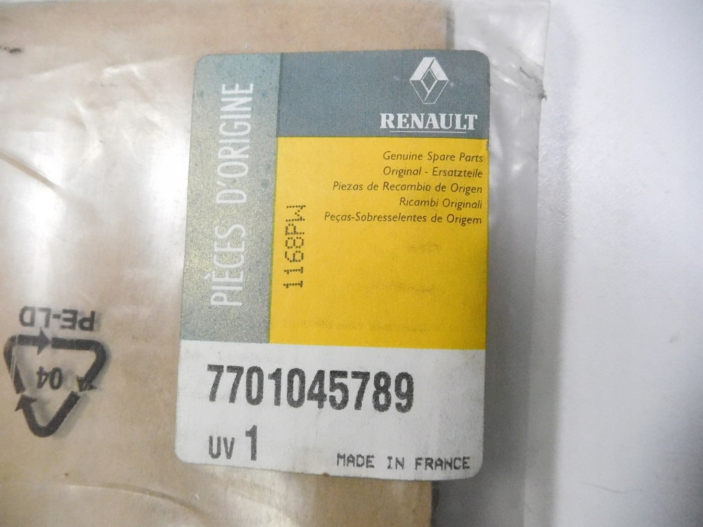 фото №6, Наклейка na блок двигуна правий renault scenic 7701045789