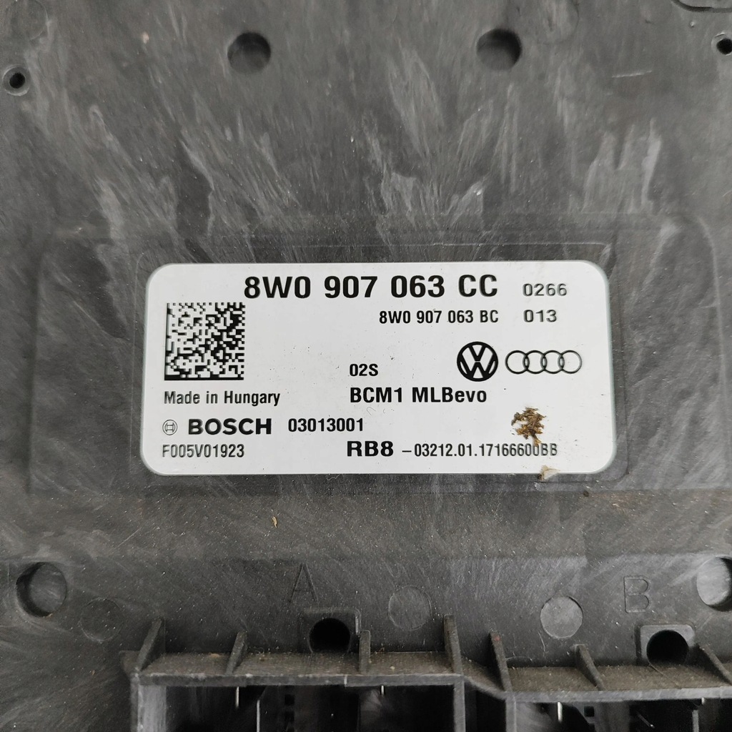 фото №7, Audi a4 s4 b9 8w 2017 блок управления / модуль комфорта