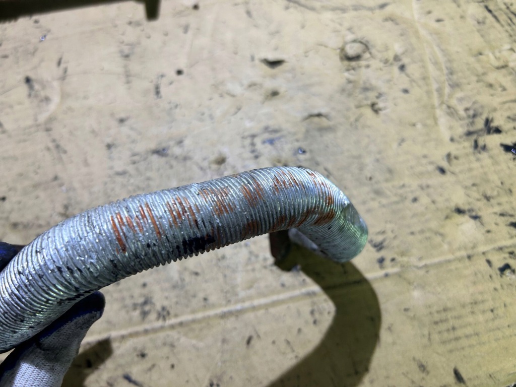 фото №3, Труба трубка шланг egr mazda 5 2.0 d