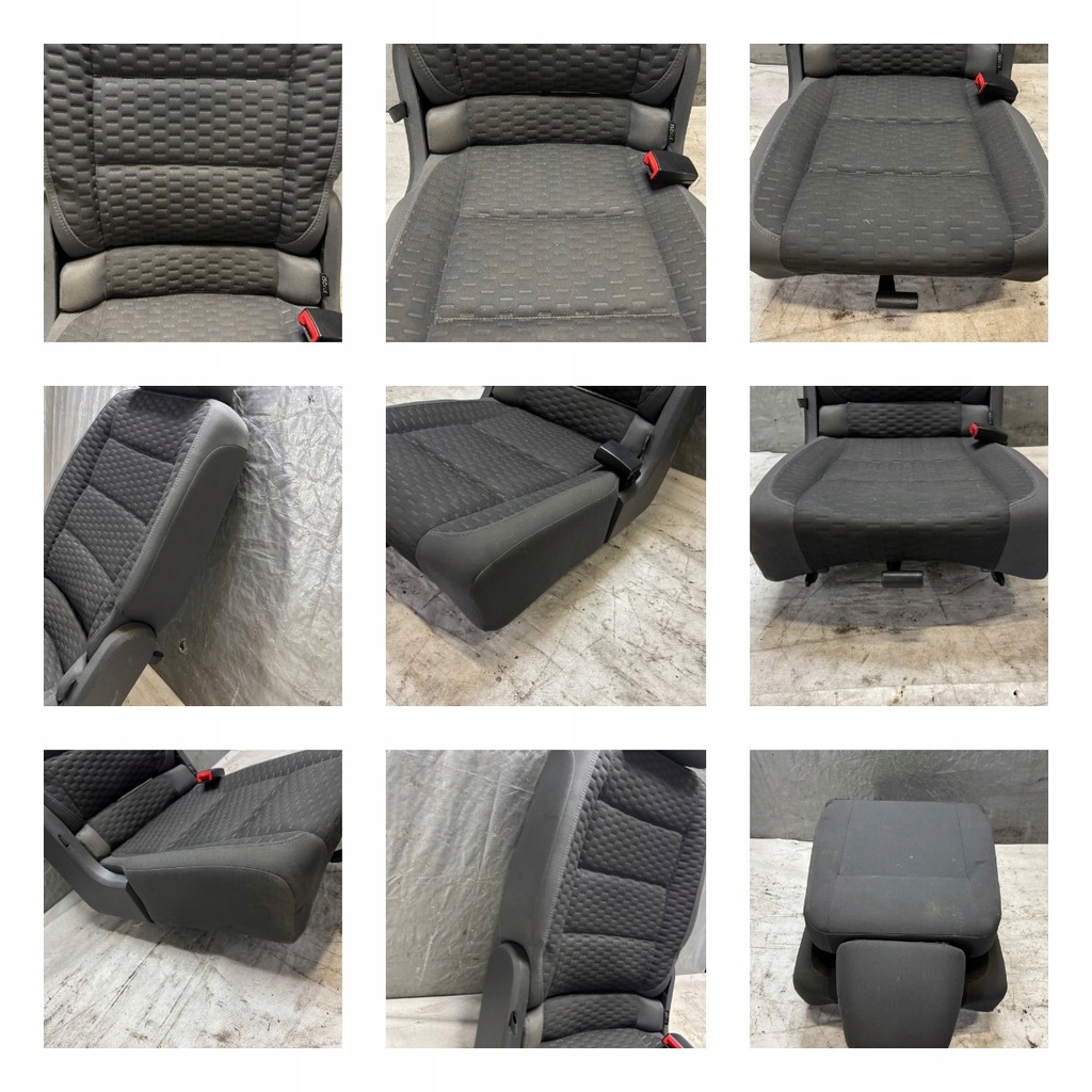 фото №13, Сиденья передние заднее сиденье задняя сиденья trzeci ряд volkswagen touran i lift