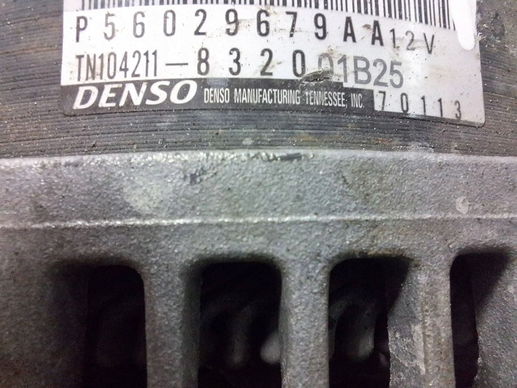 фото №5, Генератор p56029679aa jeep compass ii 2.2