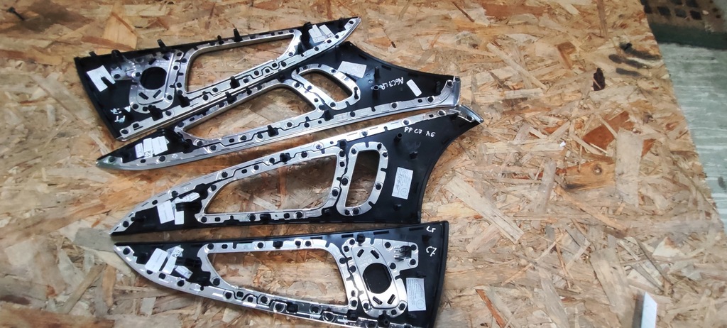 фото №10, A6 c7 накладки декори комплект drewno