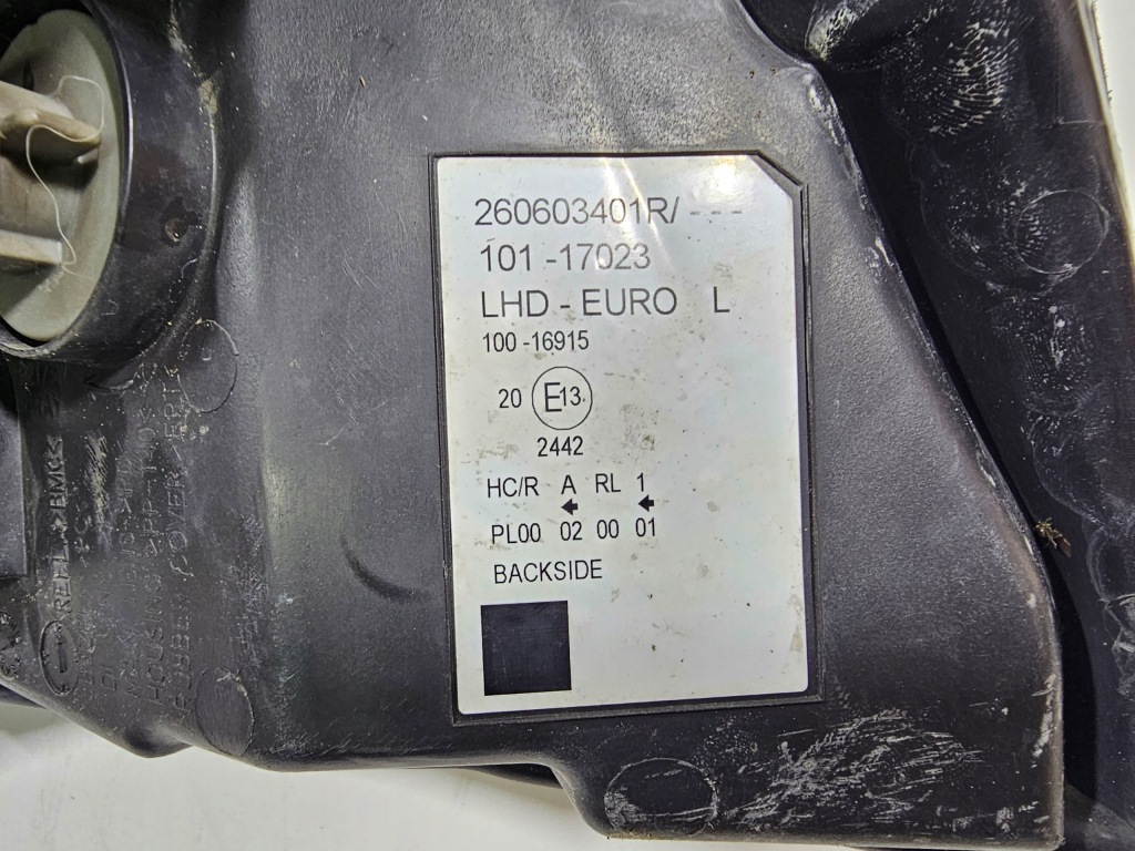 фото №4, Лампа лівий перед renault kangoo iii #2392