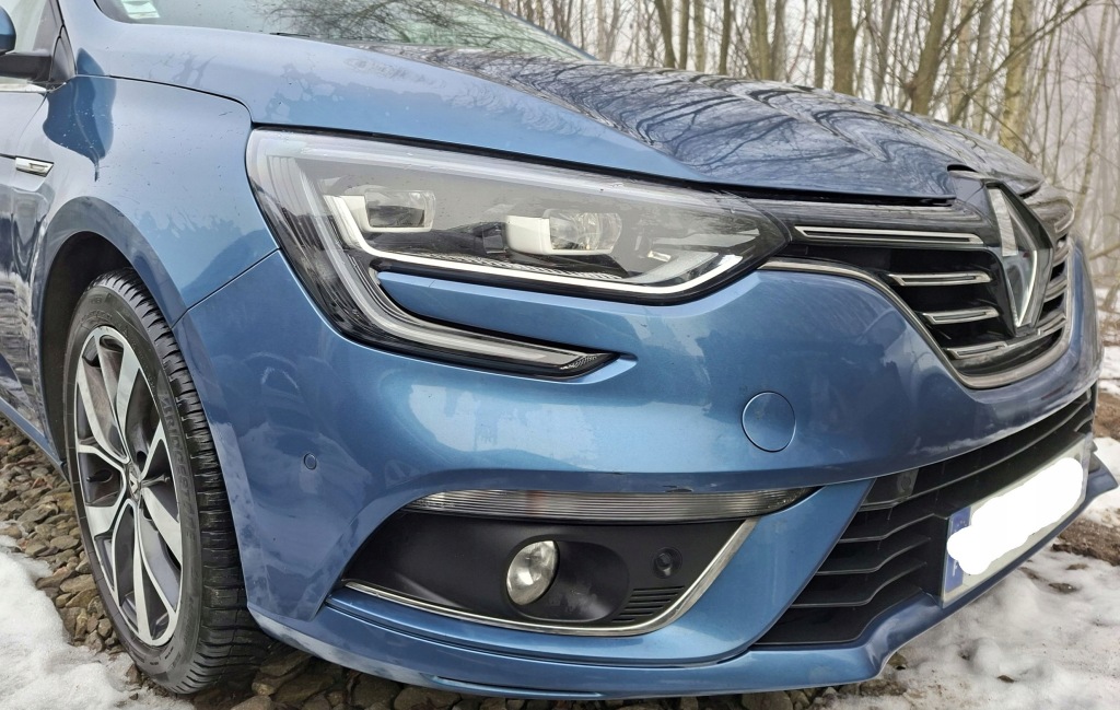 Капот крыло  фара левый правый  led бампер 6pdc megane iv 1.2 tce terqe с Разборки