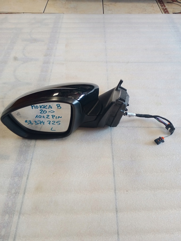 фото №1, Зеркало левая opel mokka b 10+2 контакты