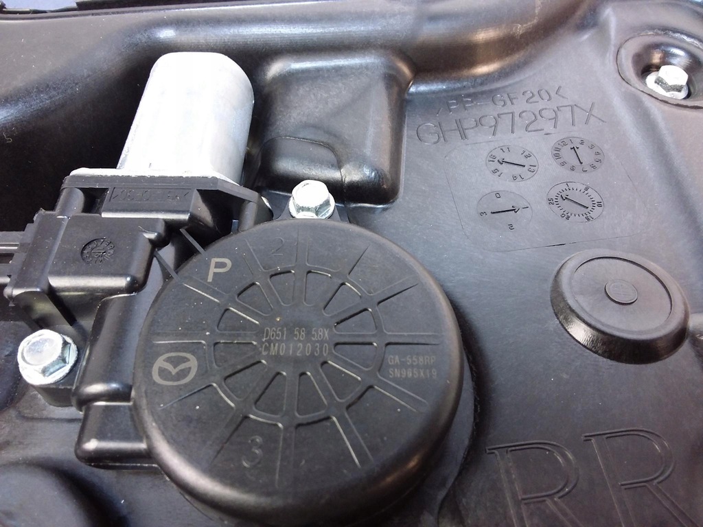 фото №4, Mazda 6 gj fl механизм стекло задняя правый ghp97297x