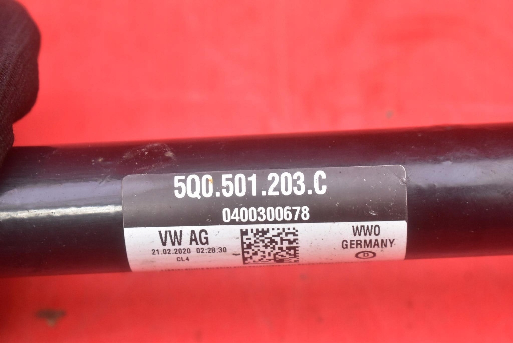фото №5, Приводной вал левая задняя автоматическая коробка передач 5q0501203c skoda octavia 3 iii rs 2.0 tdi 184 km