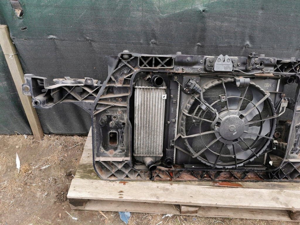 фото №8, Hyundai ix35 1.7 crdi pas передній підсилювач передній радіатор