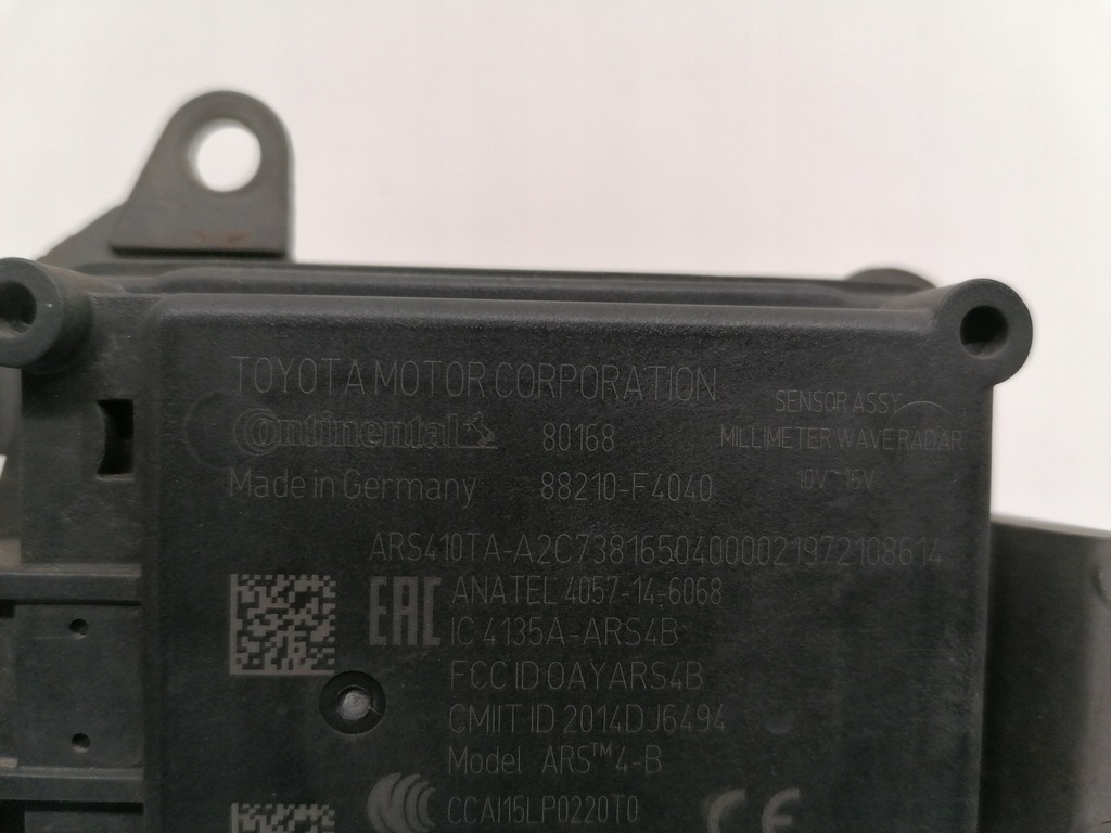 фото №4, Toyota c-hr chr радар датчик оригінал 88210-f4040