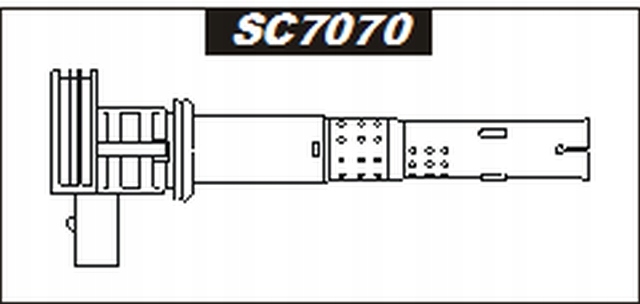 фото №1, Катушка зажигания sentech sc7070 06e905115