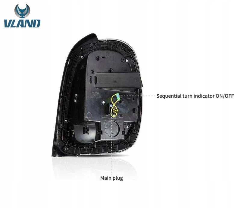 фото №14, Лампи задня ne kpl vland full led neon тюнінг mini cooper f55 f56 f57 2014-17