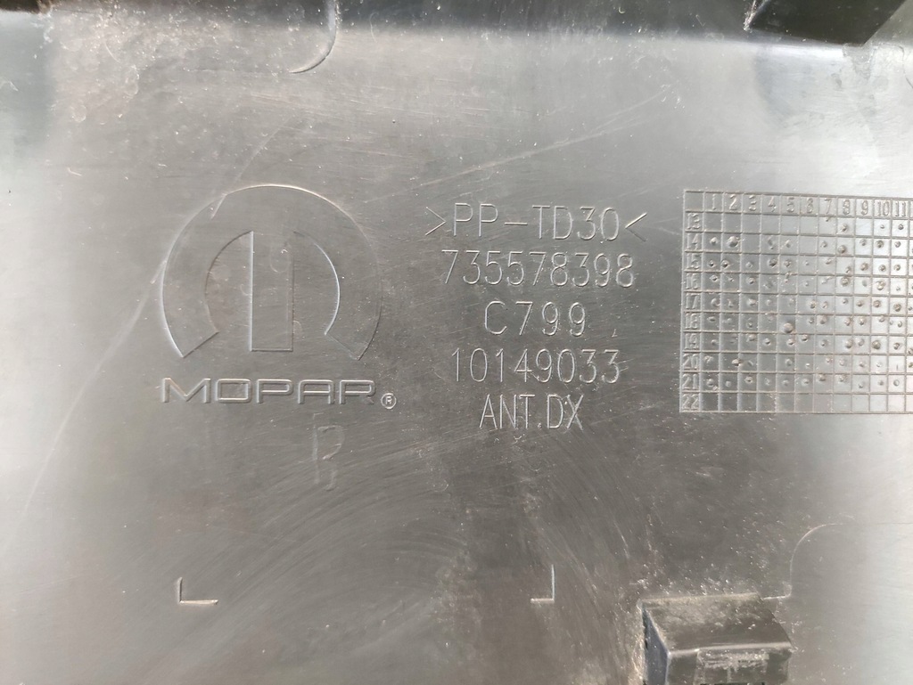 фото №8, Jeep renegade 14- молдинг дверь правый перед 735578398