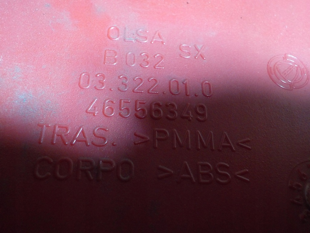 фото №3, Alfa romeo 147 лампа левый задняя