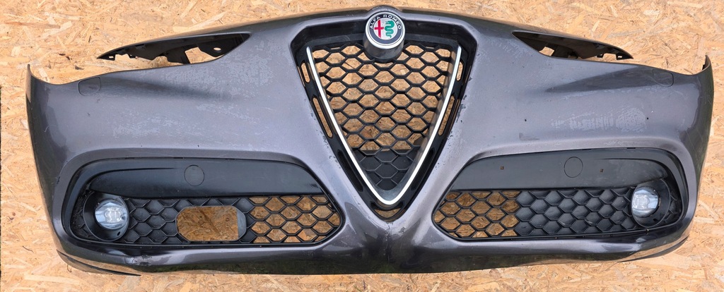 фото №1, Alfa romeo stelvio бампер передний перед омыватель