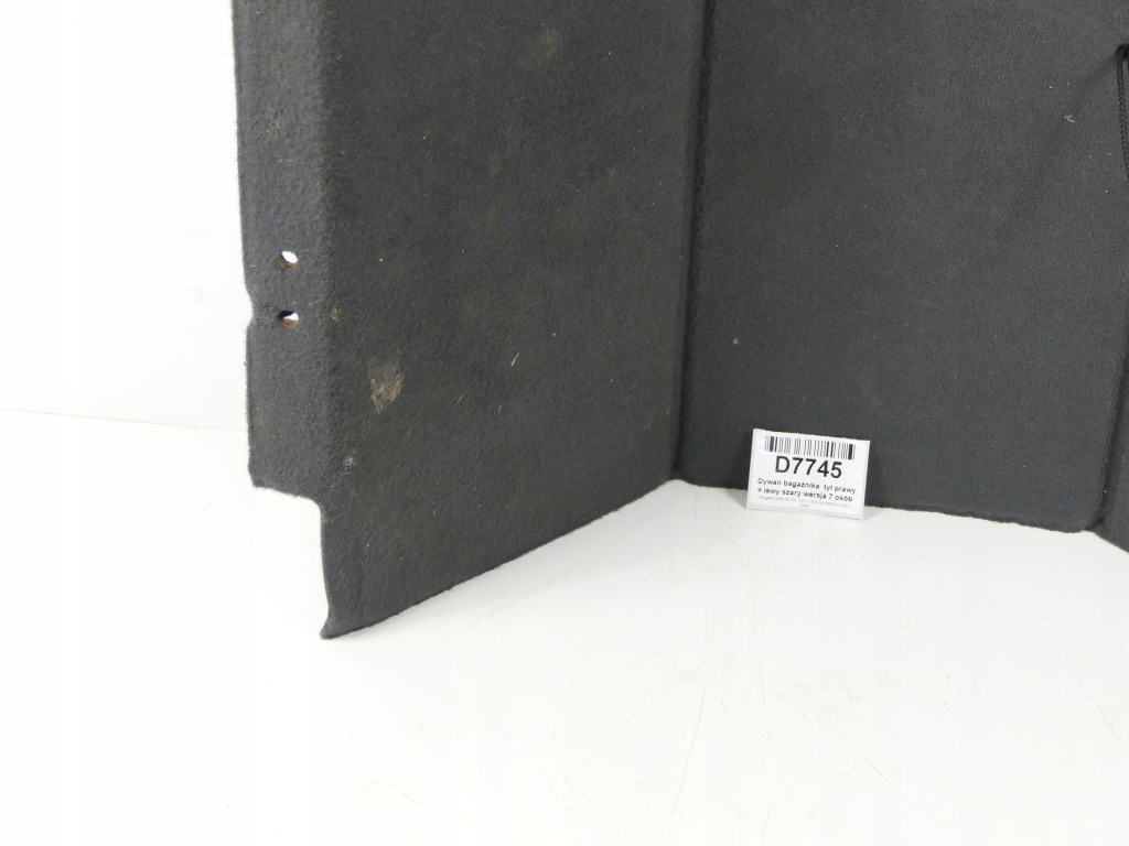 фото №8, Килимок обшивка багажника задня правий = лівий peugeot 5008 i 1 minivan