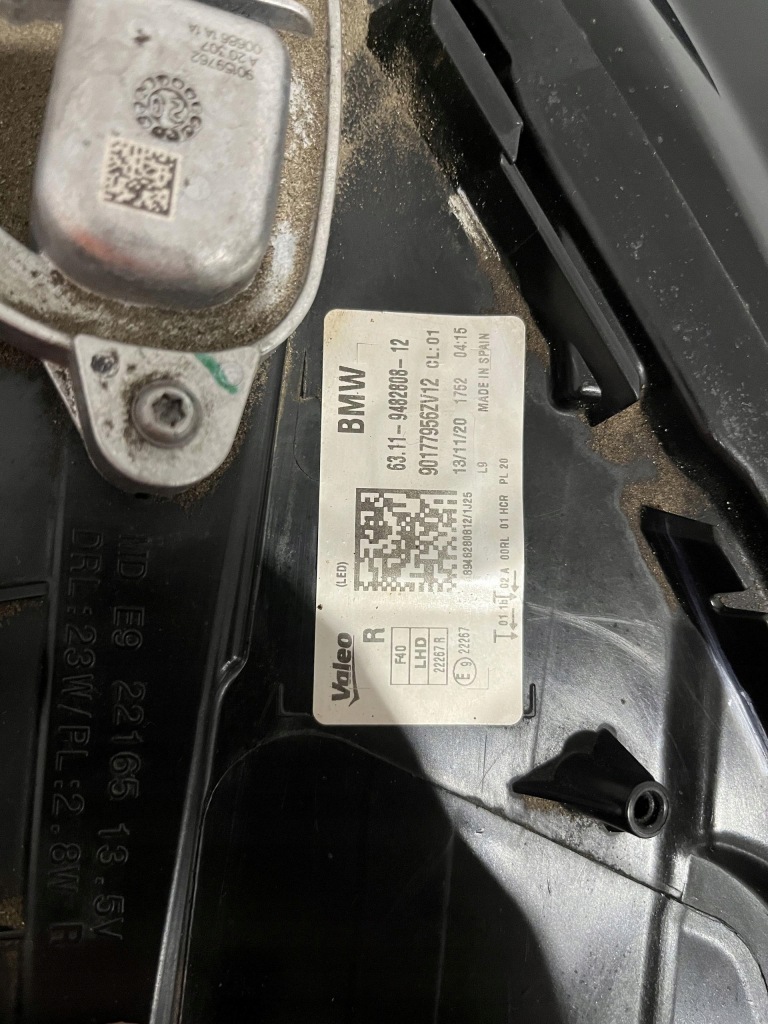 фото №9, Bmw 1 f40 лампа правый перед 9482808-12