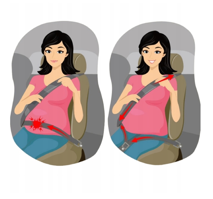 фото №9, Адаптер do ремней безопасности dla kobiet w ciąży dla mam ciężarnych