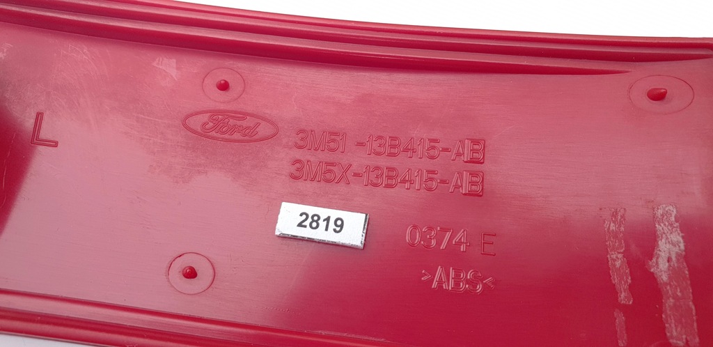 фото №10, Ford focus c-max 1 mk1 відбивач лампа задня заднього бампера ліва лівий