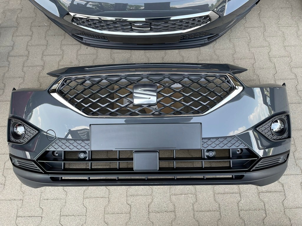 фото №10, Seat tarraco fr бампер перед 6pdc lc7q