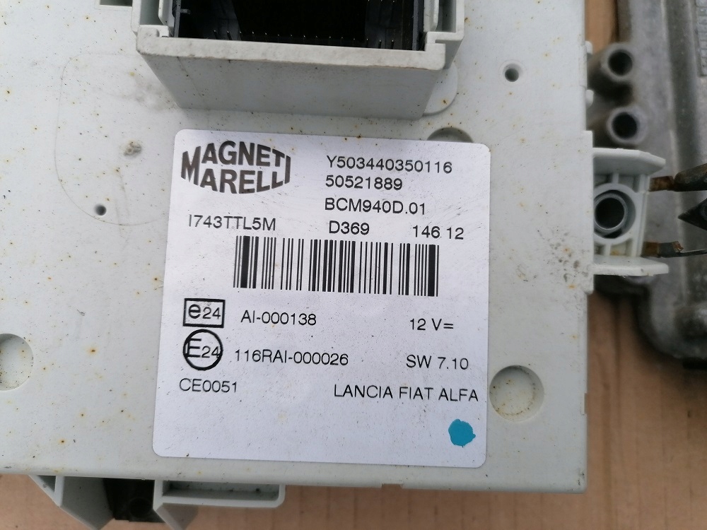 фото №4, Alfa romeo giulietta 2.0 jtdm блок керування набір